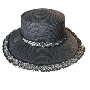 Black Rose Hat For Ida